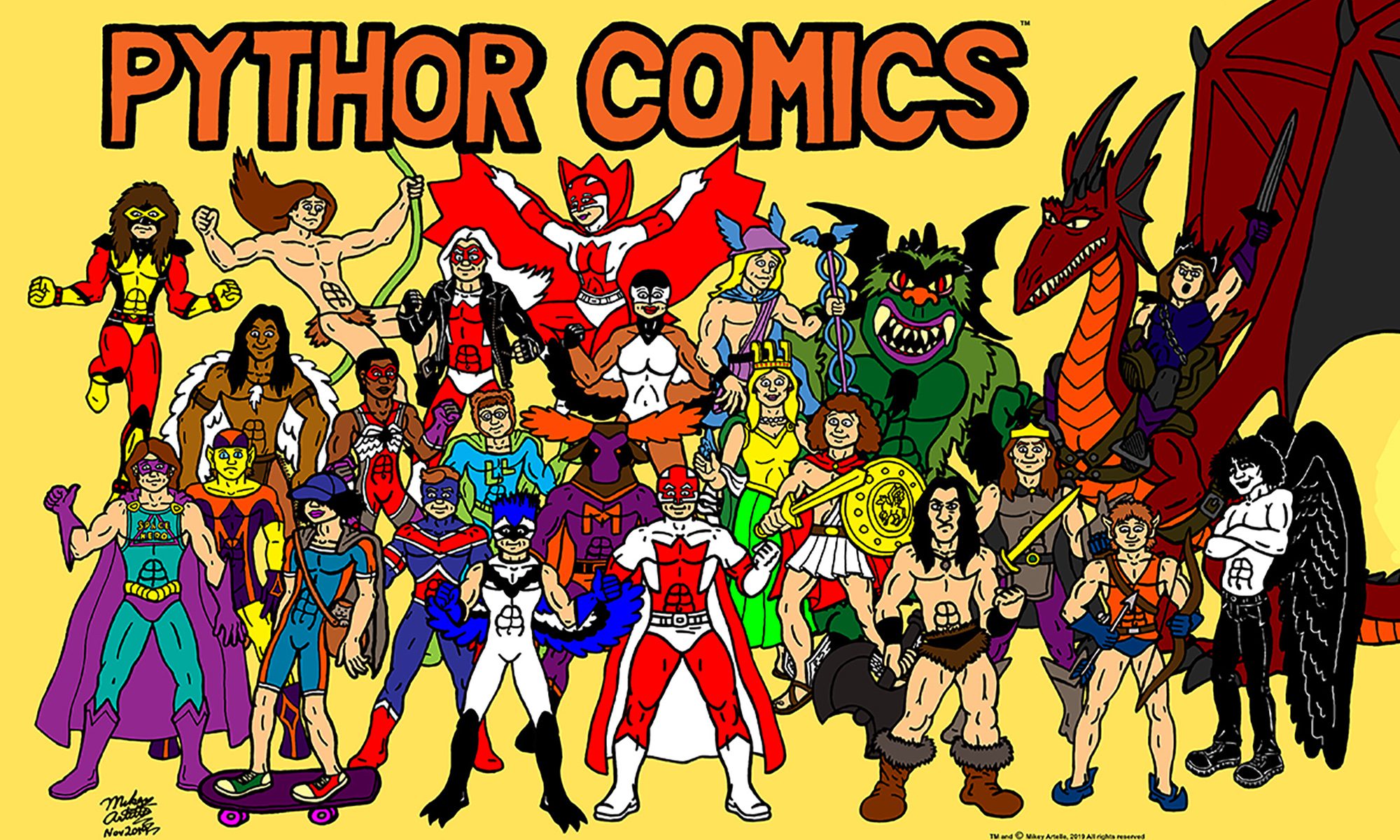 Pythor Comics